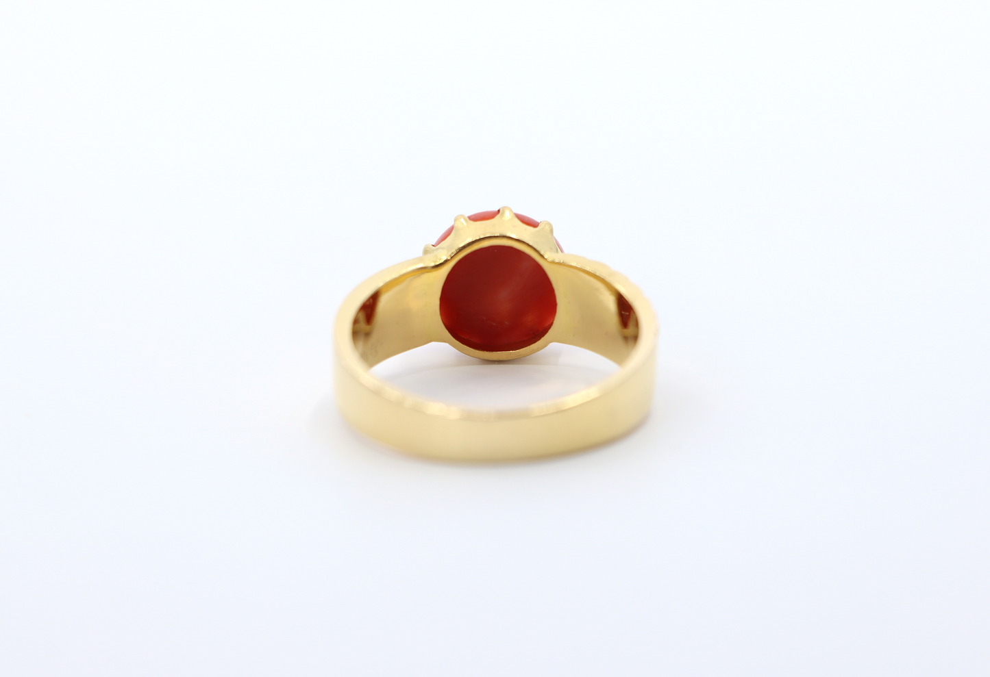 22k Gold Coral Ring